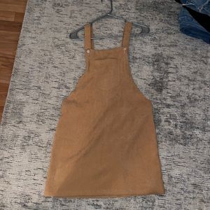 Yellow coudoroy dress